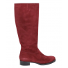 Bottes Stretch Noires Aspect Daim - Hauteur 33cm - Confort Extensible